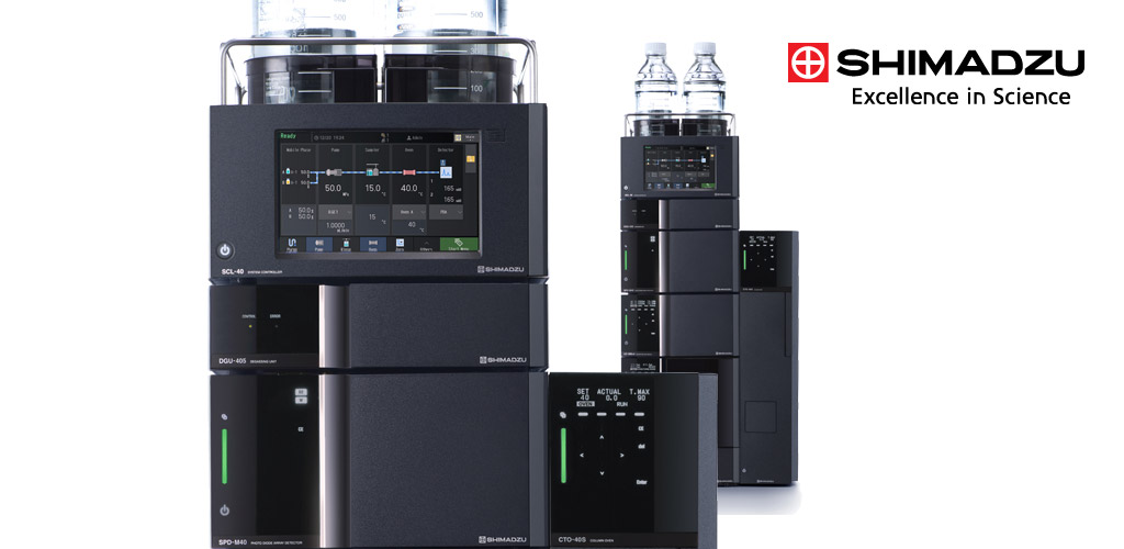 Жидкостные хроматографы серии LC-40 Nexera Shimadzu для работы в режиме классической и быстрой ВЭЖХ