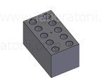 Блок B10-13 для 10х13 мм для Термостата CH 3-150, кат. BS-010418-LK, BioSan